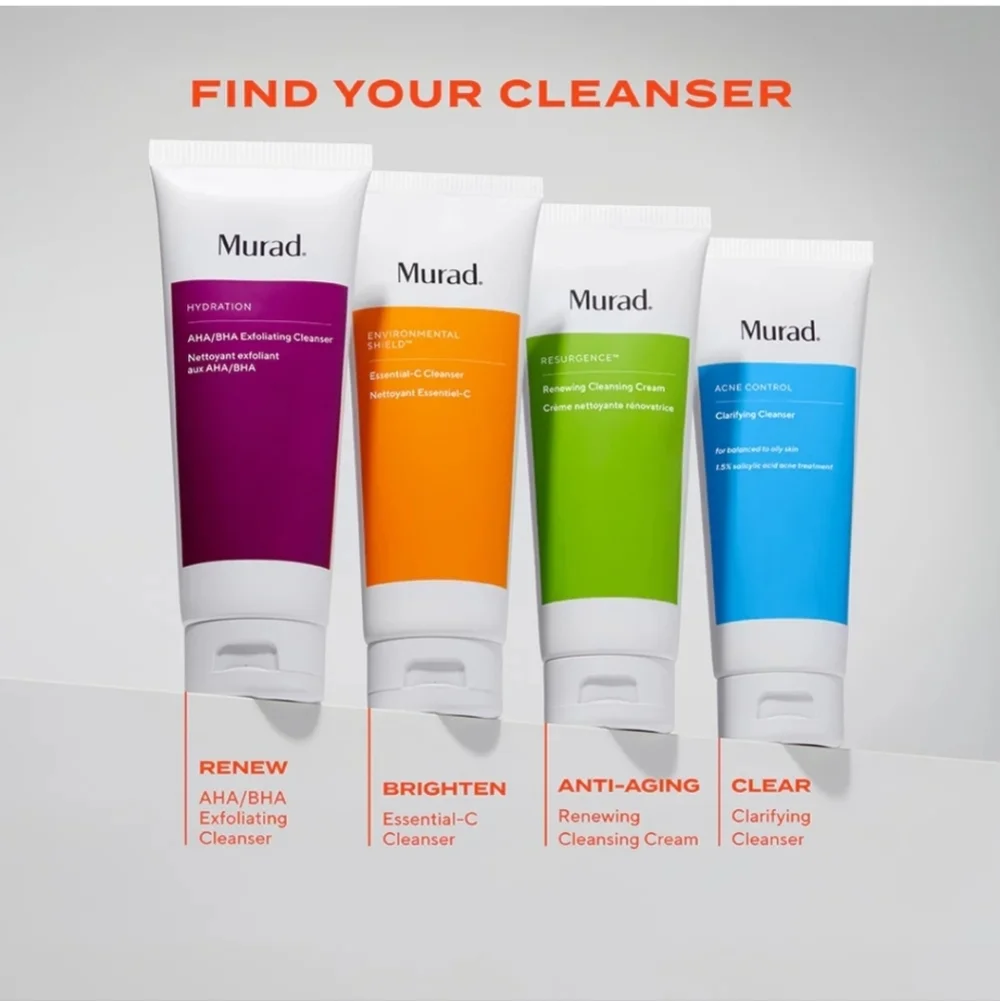 Murad Essential-C Cleanser Travel Size, 2.0oz, NIB